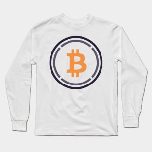 WBTC Coin Cryptocurrency Wrapped Bitcoin crypto Long Sleeve T-Shirt